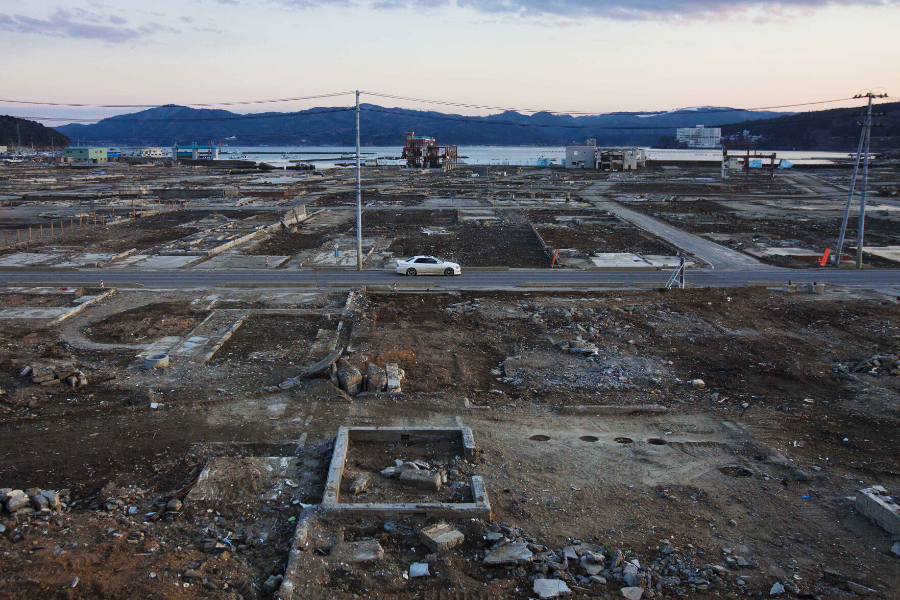 Japan Tsunami Anniversary Then and Now
